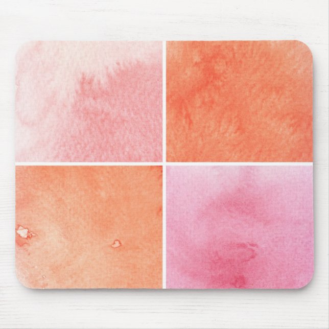 Alfombrilla De Ratón acuarela colorida (Frente)