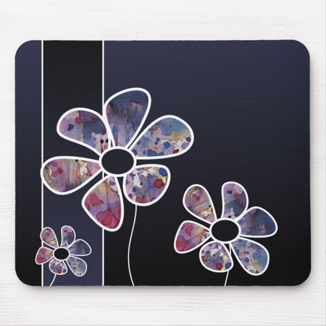 Alfombrilla De Ratón acuarela del fondo (Frente)