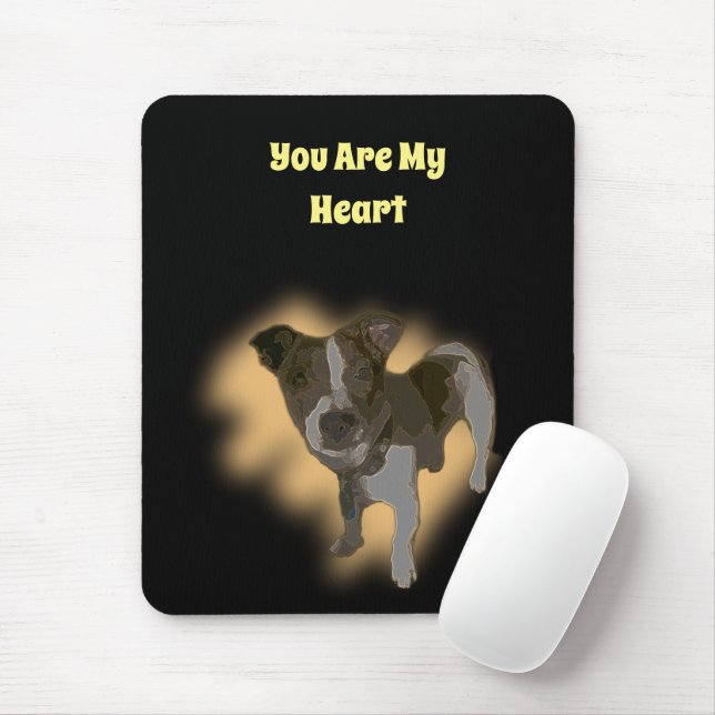 Alfombrilla De Ratón Acuarela Fox Terrier, Mousepad (Con ratón)