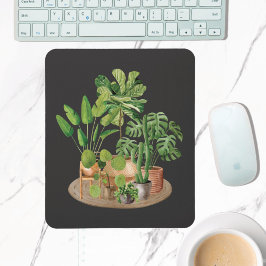 Alfombrilla De Ratón Acuarela Hogares Tropicales
