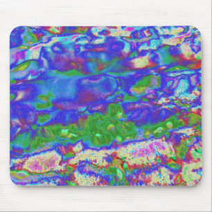Alfombrilla De Ratón Acuarela Magia, abstracto digital