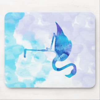 Alfombrilla De Ratón Acuarela Resumen Flamingo Regalos Amantes