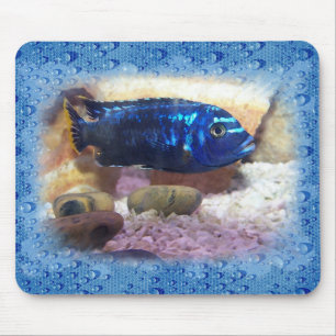Alfombrilla De Ratón Acuarela tropical de Digitaces de los pescados
