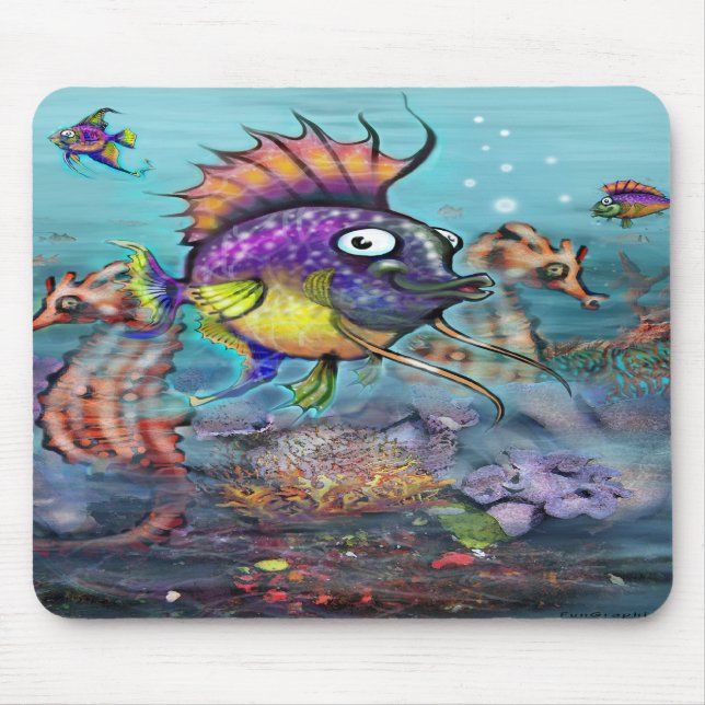 Alfombrilla De Ratón Acuario (Frente)