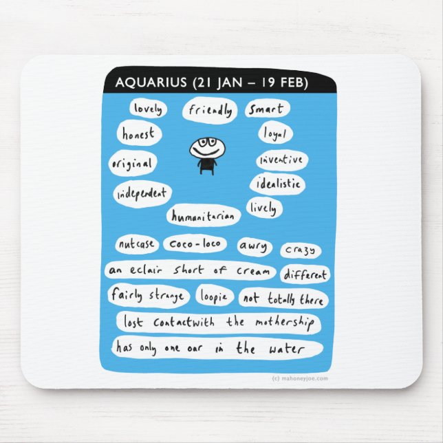 Alfombrilla De Ratón acuario (Frente)