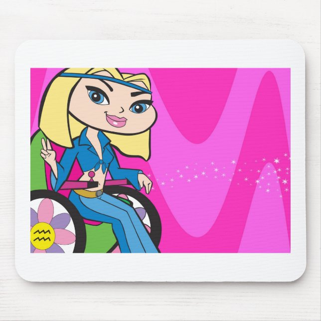 Alfombrilla De Ratón Acuario Mousepad (Frente)