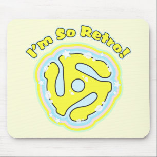 Alfombrilla De Ratón Adaptador de 45 RPM tan retro