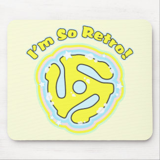 Alfombrilla De Ratón Adaptador de 45 RPM tan retro