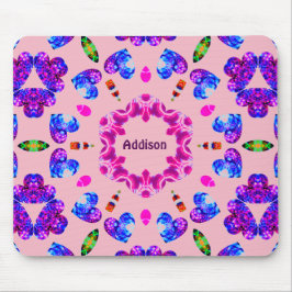 Alfombrilla De Ratón ADDISON~ Glittering Heart Pattern ~ Personalizado