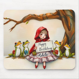 Alfombrilla De Ratón ADELE ~ Con Ranas Amigas ~