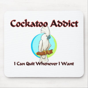 Alfombrilla De Ratón Adicto al Cockatoo