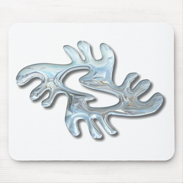 Alfombrilla De Ratón Adinkra-peace-glass (Frente)