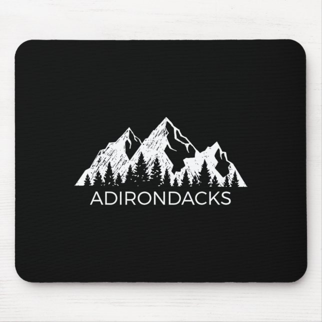 Alfombrilla De Ratón Adirondacks Cool Adirondacks New York Mountain G  (Frente)