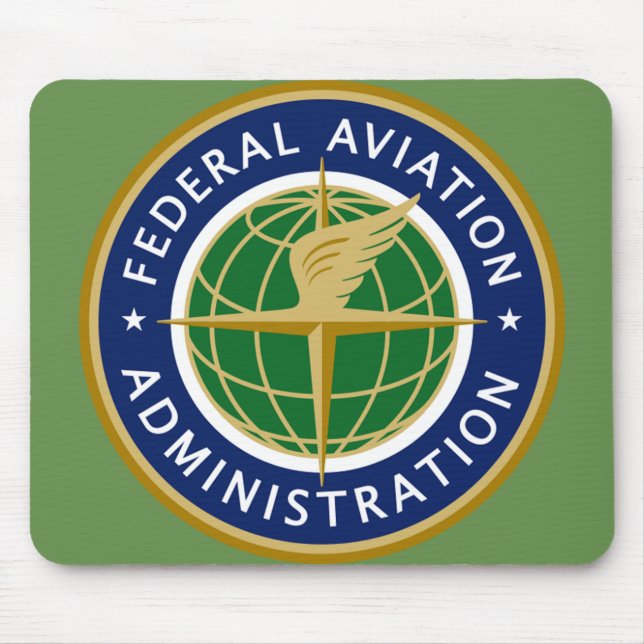 Alfombrilla De Ratón Administración Federal de Aviación de FAA (Frente)
