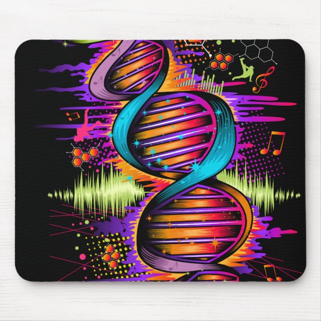 Alfombrilla De Ratón ADN musical (Frente)