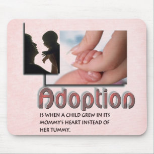 Alfombrilla De Ratón Adopción Mousepad
