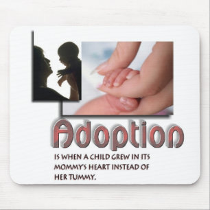 Alfombrilla De Ratón Adopción Mousepad