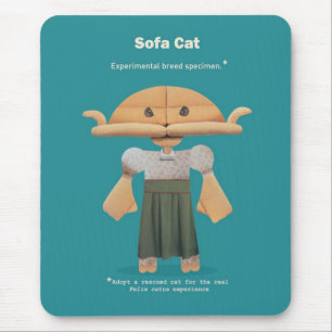 ALFOMBRILLA DE RATÓN ¡ADOPTA UN GATO RESCATADO!