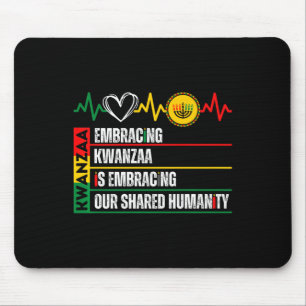 Alfombrilla De Ratón Adoptar Kwanzaa es nuestra humanidad compartida af