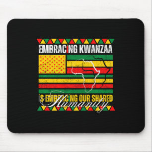 Alfombrilla De Ratón Adoptar Kwanzaa es nuestra humanidad compartida af