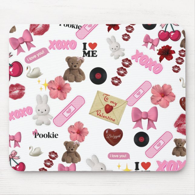 Alfombrilla De Ratón adorable (Frente)