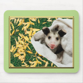 Alfombrilla De Ratón Adorable Bebé Zarigüeya Dulce