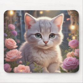 Alfombrilla De Ratón Adorable Kitten Mousepad
