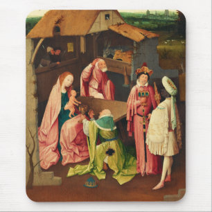 Alfombrilla De Ratón Adoración de los Magos por Hieronymus Bosch