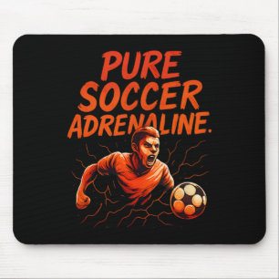 Alfombrilla De Ratón Adrenalina de Fútbol Puro Graffiti Ropa de Fanátic