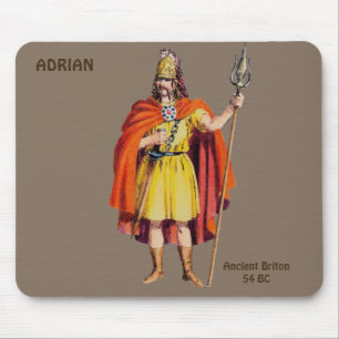 Alfombrilla De Ratón ADRIAN ~ Antiguo COSTUME Británico ~ Personalizado
