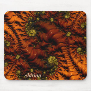 Alfombrilla De Ratón ADRIAN ~ Fractal personalizado ~ Wormes de tierra