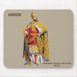 Alfombrilla De Ratón ADRIEN ~ Emperador Charlemagne ~ Personalizado