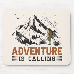 Alfombrilla De Ratón Adventure está llamando