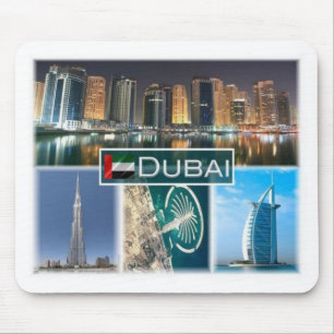 Alfombrilla De Ratón AE Emiratos Árabes Unidos - Dubai - Torres Marina
