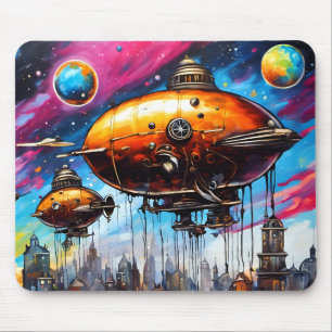 Alfombrilla De Ratón Aeronave cósmica