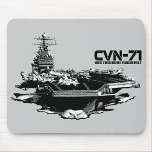 Alfombrilla De Ratón Aeronave Theodore Roosevelt Mousepad