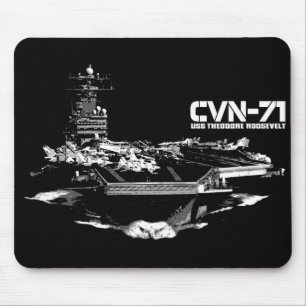 Alfombrilla De Ratón Aeronave Theodore Roosevelt Mousepad