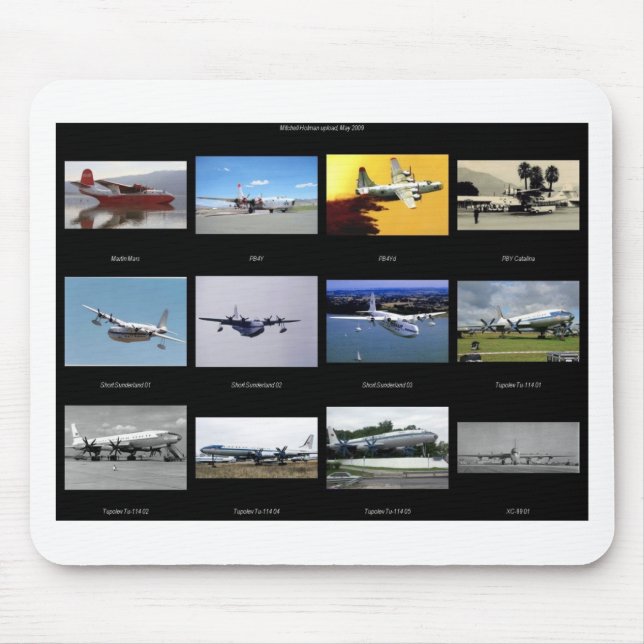 Alfombrilla De Ratón Aeroplanos (Frente)