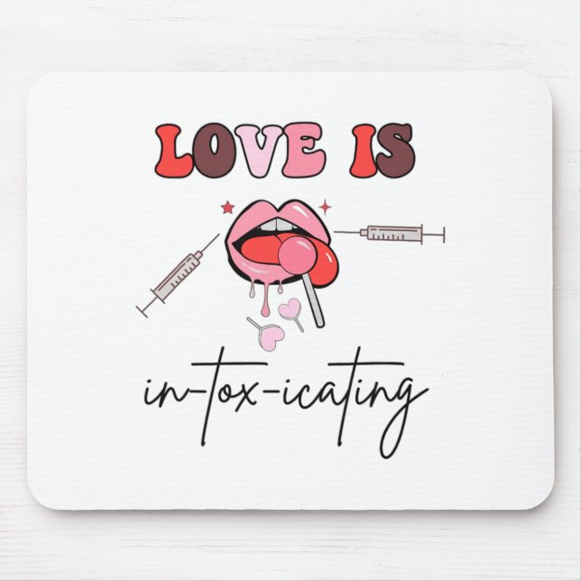 Alfombrilla De Ratón Aesthetic Nurse Injector Valentine Filler Dysrt  (Frente)