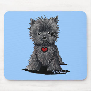 Alfombrilla De Ratón Affenpinscher Dog Art Mousepad