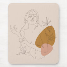 Affiche Line art minimaliste. Style Boho.