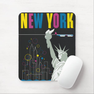 Alfombrilla De Ratón Afiche De Viajes Para Volar Northwest Airlines