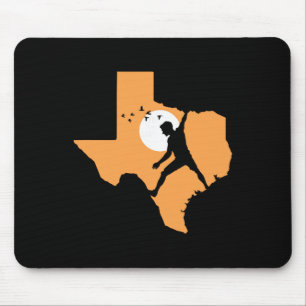 Alfombrilla De Ratón Afición a la roca de escalada en Texas Bouldering