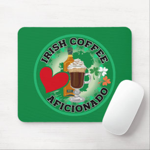 Alfombrilla De Ratón Aficionado al café irlandés,