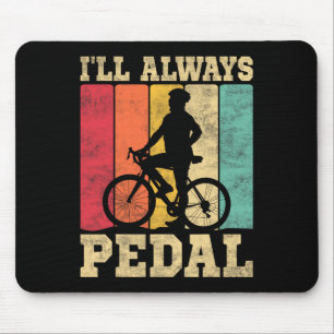 Alfombrilla De Ratón Aficionado al ciclismo de montaña en bicicleta de
