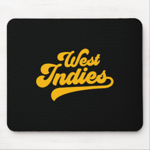 Alfombrilla De Ratón Aficionado de Cricket de Jersey de las Indias Occi