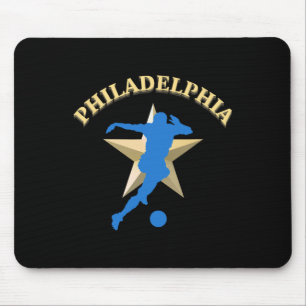 Alfombrilla De Ratón Aficionado de Fútbol de Filadelfia Apoya al Estadi