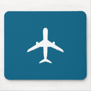 Alfombrilla De Ratón Aficionado de la aviación piloto de avión papá
