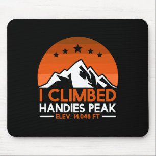 Alfombrilla De Ratón Aficionado de la montaña Colorado Handies Peak Sen
