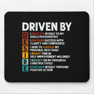 Alfombrilla De Ratón Afirmaciones de citas motivacionales de definición